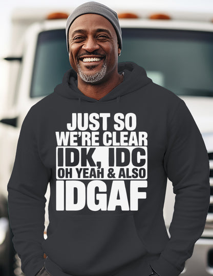 IDGAF I Don't Give AF